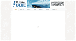 Desktop Screenshot of integral-blue.com